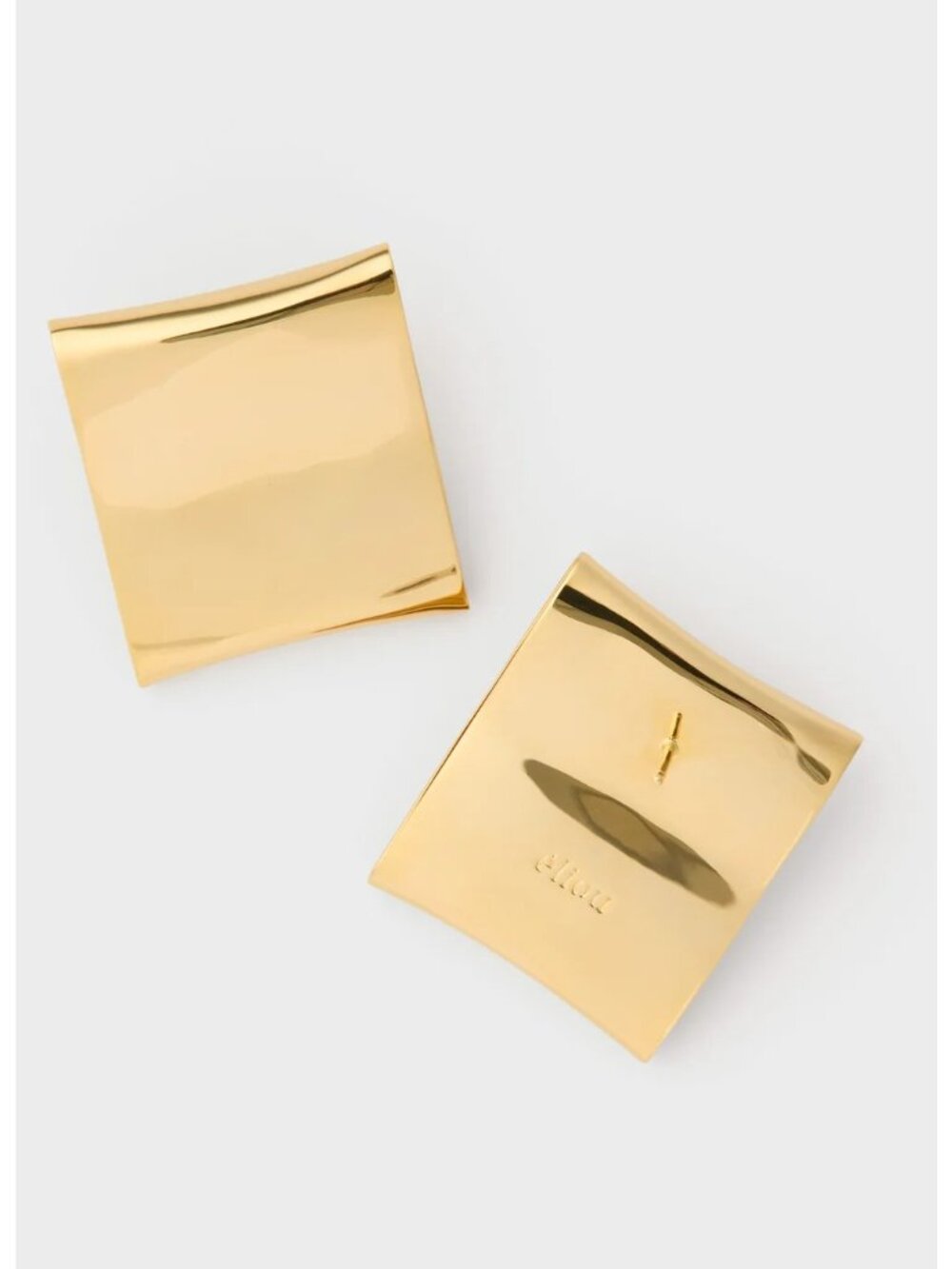 eliou Plated Colbi Earrings in Gold One Size Womens Jewelry